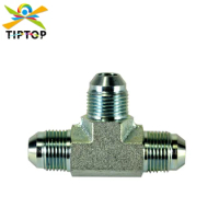 CO2 Jet Machine T Connector From TIPTOP,Two Way Splitter For CO2 Machine Jet CO2 Gun Co2 Cannon Led Club Machine Brass Fitting