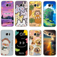 เคสซิลิโคนสำหรับ Samsung galaxy s7 edge เคส tpu เคสโทรศัพท์