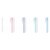 ELEPHANT สมุดสันห่วงพลาสติก A5 90 แกรม 40 แผ่น คละสี 4 สี