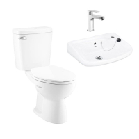 SET สุขภัณฑ์สองชิ้นC13444+C002+CT1160AN