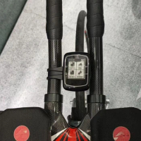 Bike Handlebar Computer Holder Outdoor Speedometer Extension Bracket for 21.5-22.5 Handle Bar Replacement for Bryton