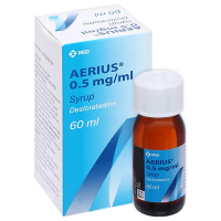 Siro Aerius 0.5mg/ml điều trị các triệu chứng viêm mũi dị ứng, mày đay