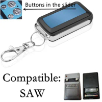 For SAW Remote Control 433MHz Gate Garage Door Remote Control 433,92mhz Fixed Code