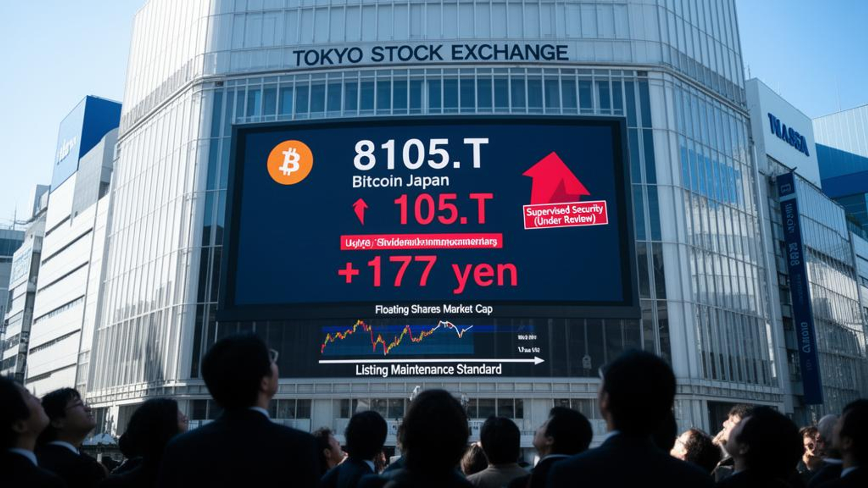 Bitcoin Japan株が急騰、上場維持基準適合で監理銘柄指定を解除