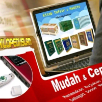 Ensiklopedi Islam Flashdisk dengan Tafsir Al-Quran Syarah Hadits Kitab Akidah Akhlak Fikih Pernikaha