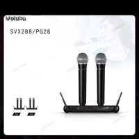 Wireless microphone set with two handheld microphones Performence/ Conference/ KTV SVX288/PG28 CD05 W05