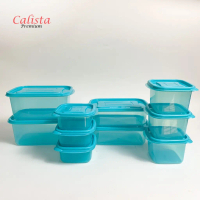 [COD] TOPLES PLASTIK SET CALISTA RUMOI BENING [12-PCS] WADAH SAYUR SET
