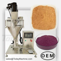 Automatic Curry Powder Filling Machine / Spice Seasoning Auger Filler