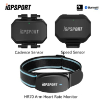 IGPSPORT Speed Sensor CAD70 SPD70 Bike Computer Speedometer ANT+ Bike Compatible For GARMIN iGPSPORT Bryton GPS HR40 Sensor Set