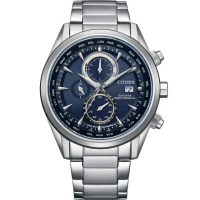 【CITIZEN 星辰】空中之鷹 光動能時計腕錶/43mm(AT8260-85L)