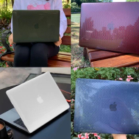2023 New Laptop Case for Macbook Pro 14 Pro 13 M1 M2 Chip Air Soft TPU Cover for Macbook Air 13 With Anti-blue Light Protector