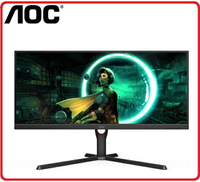 AOC 愛德蒙 U34G3X HDR電競螢幕  34型IPS 21 : 9 UltraWide QHD螢幕顯示器 3440*1440