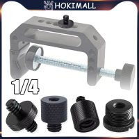 Sekrup Mic Holder 3 /8\  5/8\" 1/4\" Male/Female Stand Microphone Screw Adapter Stand Light Ring"