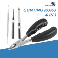 Gunting Kuku Cantengan 4In1 Manicure Pedicure Toenails Set