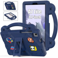 Kids Case for Samsung Galaxy Tab A7 Lite 2021 8.7" Shockproof Handle Light Weight Stand Cover Galaxy Tab A7 lite SM-T220 T225