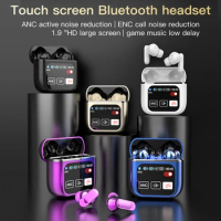 True Wireless Earphones Bluetooth Earbuds Touch Screen ANC Bluetooth Headphones TWS Earbuds