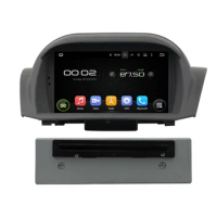 7" Separate 8 core Android 10.0 Car DVD Player For Ford FIESTA 2013-2016 Multimedia Player Audio Stereo DSP 4+64G Car Radio