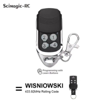 Wiśniowski Mido 600 Garage Door Remote Control 433.92mhz Rolling Code Transmitter Control Command Keychain