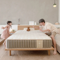 【LOVEFU 大島樂眠】撐腰樂眠床2-加大雙人6尺+防水保潔墊(加大雙人/涼感透氣支撐/獨立筒/硬床推薦)