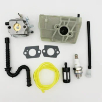 Carburetor Spark Plug Fuel Hose Air Filter Fit For STIHL MS028av MS 028 028av Gas Chainsaw Spare Parts