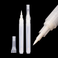 Premium 1pcs Replacement Empty Pen 2.0MM/0.7MM Barrels Tube Liquid Chalk Paint Pen Repair Refill Brush Pen Acrylic Paint Marker