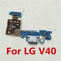 USB Charger For LG V40 USB Dock Connector Charging Port Flex cable For V40 ThinQ V405QA7 UA TAB UA0