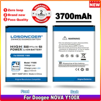 LOSONCOER 3700mAh Y100X Phone Battery For DOOGEE NOVA Y100X Battery
