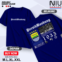 Kaos Persib Champion Long Live Persib - Baju Kaos Casual Football Persib Bandung Juara - T-Shirt Sup