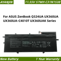 C31N1538 11.55V 57WH Laptop Battery For ASUS ZenBook Q324UA UX360UA UX360UA-C4010T UX360UAK Series C31Pq9H 0B200-02080000