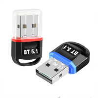 USB Bluetooth 5.0 5.1Bluetooth Adapter Receiver 5.0 Bluetooth Dongle 5.0 Adapter for PC Laptop 5.0 BT Transmitter