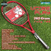 Yonex VCORE PLAY - 265 gram Ruby red - raket tenis