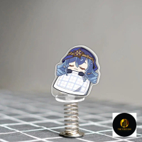 Standee mica lò xo in hình nhân vật Layla trong game Genshin impact trang trí lên xe máy decor góc h