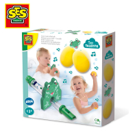 【荷蘭SES】小鱷魚樂器沙鈴洗澡玩具/浴室玩具/學習成長玩具(13059)
