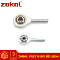 ZOKOL bearing SAL10T/K Male Thread Left-hand thread Rod End bearing M10*1.5mm