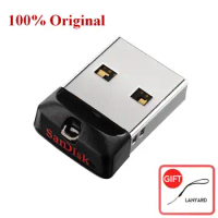 SanDisk 100%Original USB CZ33-2.0 Mini Pen Drives 64GB 32G 16G CZ430-3.1 128G 256G 512GB USB Flash Drive Stick U Disk for PC car