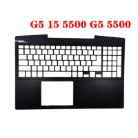 New Palmrest Upper Cover Keyboard Housing Case For Dell G5 15 5500 G5 5500 Bottom Cover Lower Case Base Carcass