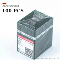 100ชิ้น TQX1 Groz-Beckert เข็มสำหรับปุ่มแนบจักรเย็บผ้า175X1 566X1 27:90พอดี JUKI MB-373 1903บราเดอร์917