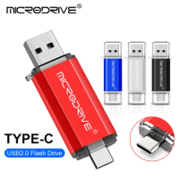 NEW type c USB Flash Drive OTG USB Memory Stick 4GB 8GB 16GB 32GB 64GB 128GB Pen Drive For Computer/Phone