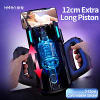 Leten Automatic Male Masturbator Cup 12cm King Pro 10 Thrusting High-Speed Motor Masturbators Men's Toy Phone Holder Sex Toys