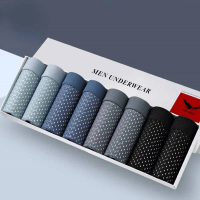 Đồ Lót Nam, Quần Đùi Có Rỗng, Thiết Kế Thoáng Khí, Vải Nylon, 8 Món