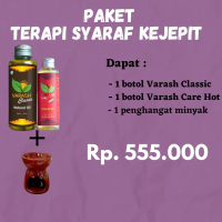 paket syaraf kejepit: Classic, Varash Care Hot dan Penghangat Minyak