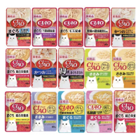 【CIAO】巧餐包40g*32入(日本製原裝進口/CIAO餐包/貓餐包/副食餐包/貓餐盒/副食罐)