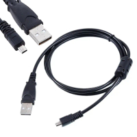 Kabel Data Data USB 5ft untuk Nikon Coolpix S2600 S2500 S3000 S3200 S4300 S6100