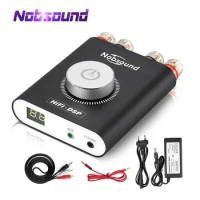 Nobsound Hi-Fi DSP TPA3116 Digital Power Amplifier Hifi Stereo Audio Headphone Amp Bluetooth 5.0 Audio Receiver