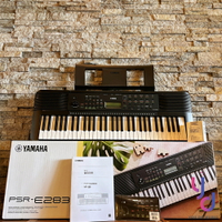 最新版本 公司貨 日本 YAMAHA PSR E283 E 283 61鍵 電子琴 伴奏琴 鋼琴