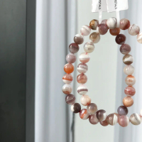 [CCC Crystal] Botswana Agate Bracelet / Gelang Akik Botswana – Kestabilan Emosi