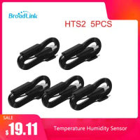 Broadlink HTS2 5/10Pcs Temperature Humidity Sensor Detector Accessory USB Cable Work With RM4 Pro/RM4 Mini