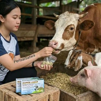 Super Lahap Sapi 8 Bolus Meningkatkan Nafsu Makan Sapi, Kerbau , Domba dan Kambing