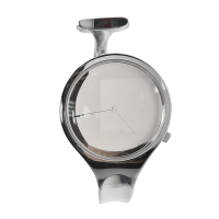 Georg Jensen 經典Vivianna不鏽鋼34mm凸面玻璃腕錶
