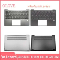 New For Lenovo IdeaPad AIR13 Air 13IWL AIR 13IKB S530-13 IWL Laptop Upper Palmrest Bottom Base Case Keyboard Hinges Cover